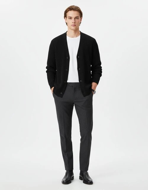 Men's Comfortable Fashion Knit Cardigan/ Sweater