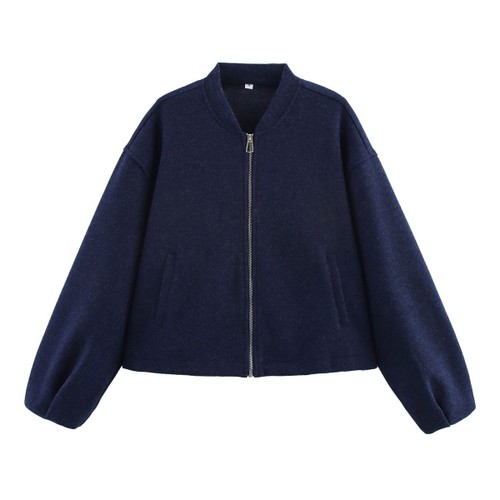 Women's Soft Aviator Jacket - Casual Chic KUN-00064