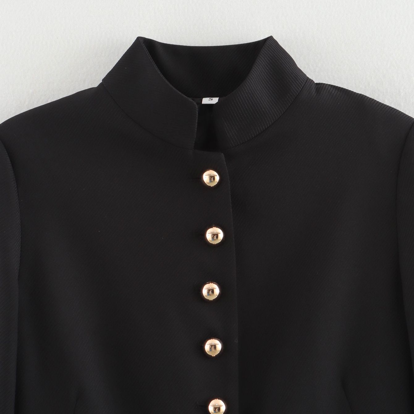 Women's Blazer Stylish Casual Stand Collar Jacket KUN-00016