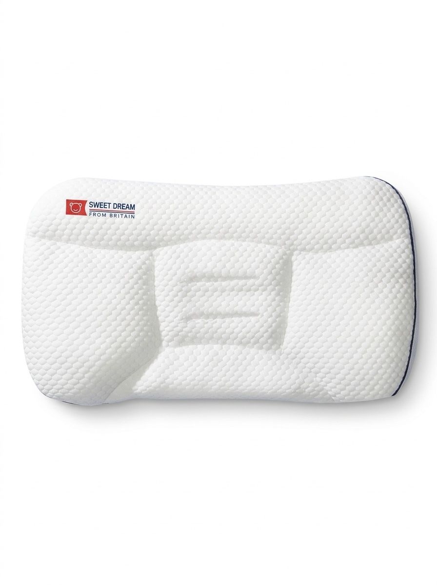 Almohada ergonómica para bebés, contorneada, lavable, para soporte de columna y cuello (de 0 a 6 meses en adelante).