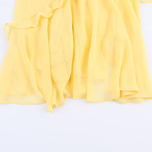 Women's Layered Patchwork Dress - Versatile European Style KUN-00140