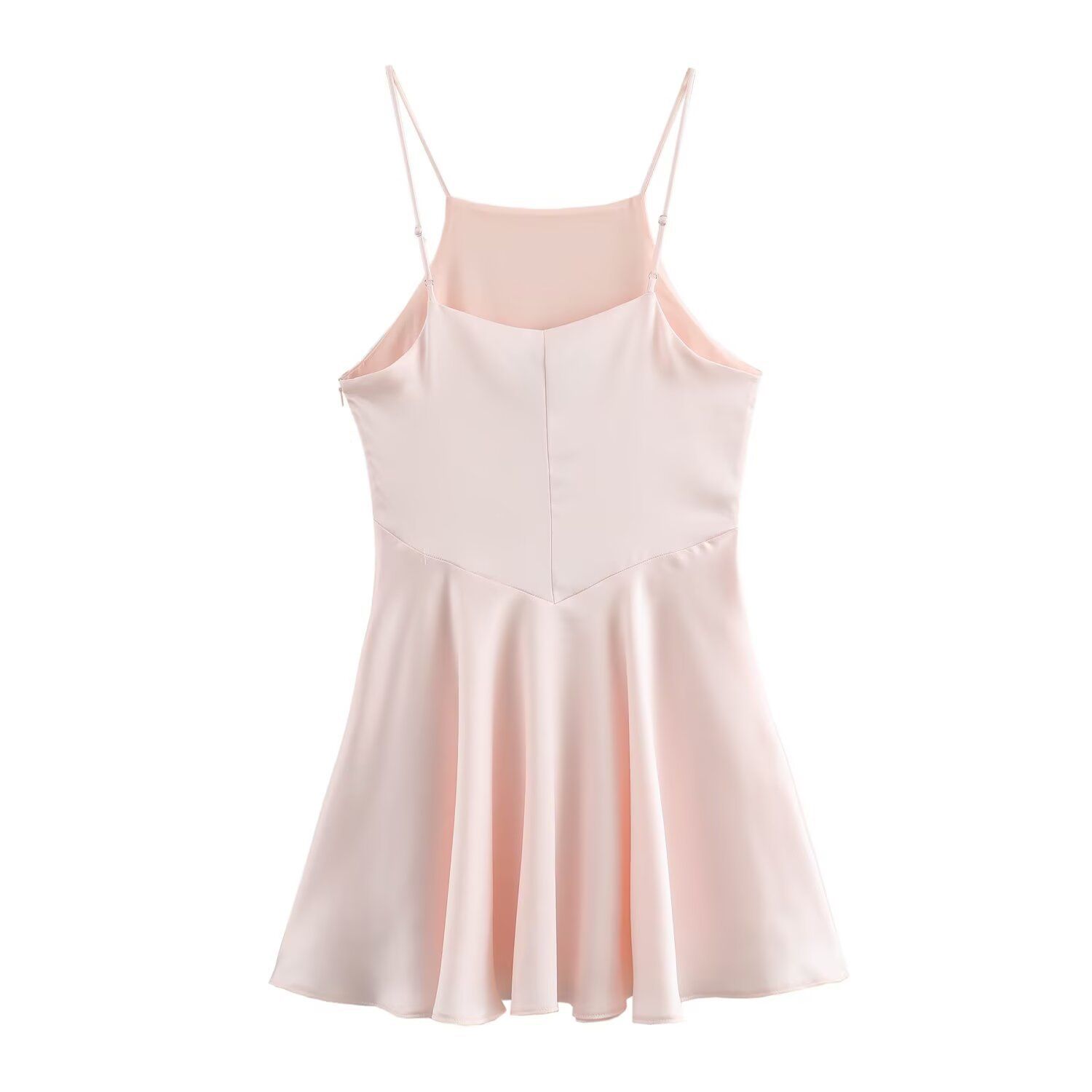 Satin Mini Dress - Versatile Fashion KUN-00127
