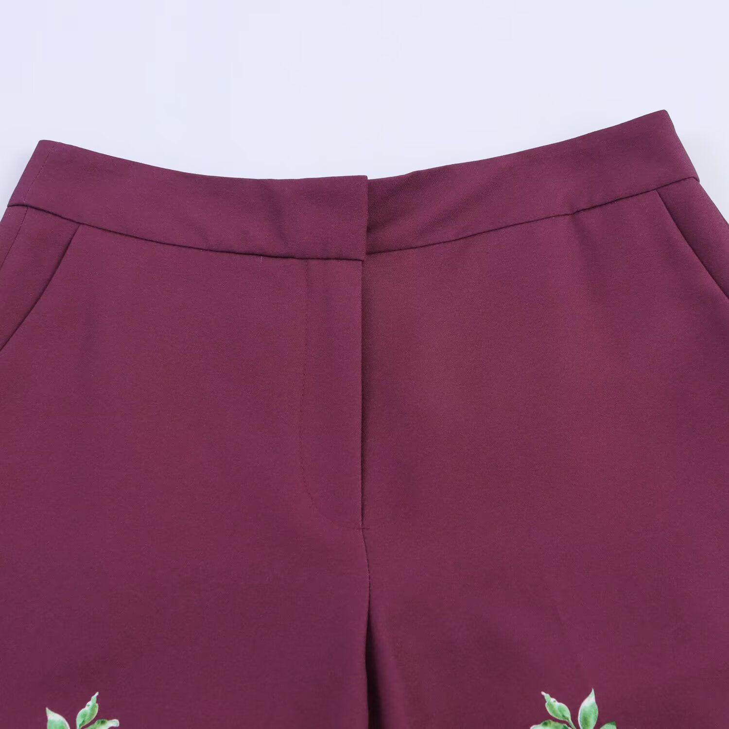 Floral Print Wide Leg Pants - Trendy & Chic KUN-00016