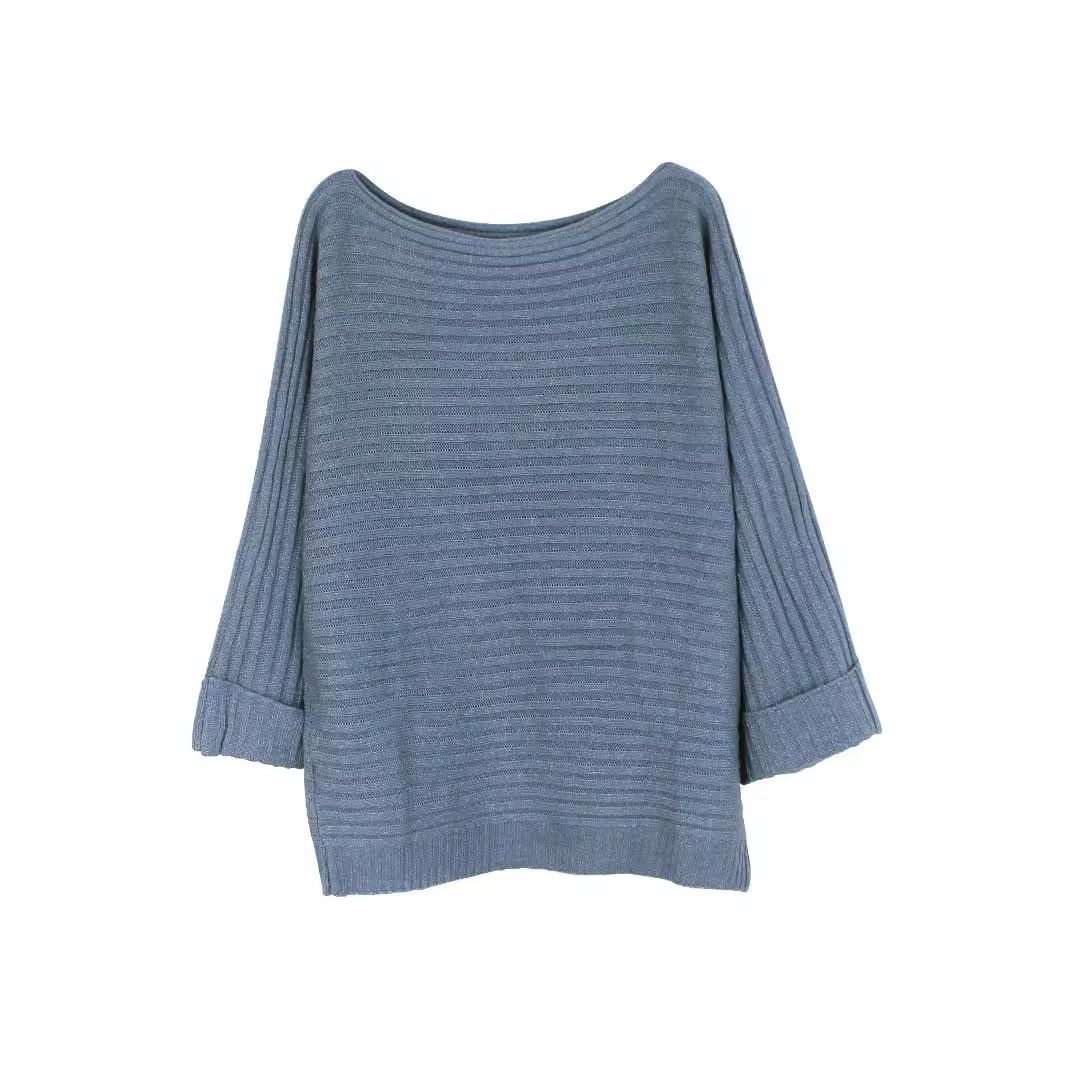 Knit Off Shoulder Sweater - Spring Autumn Winter SSU-00022