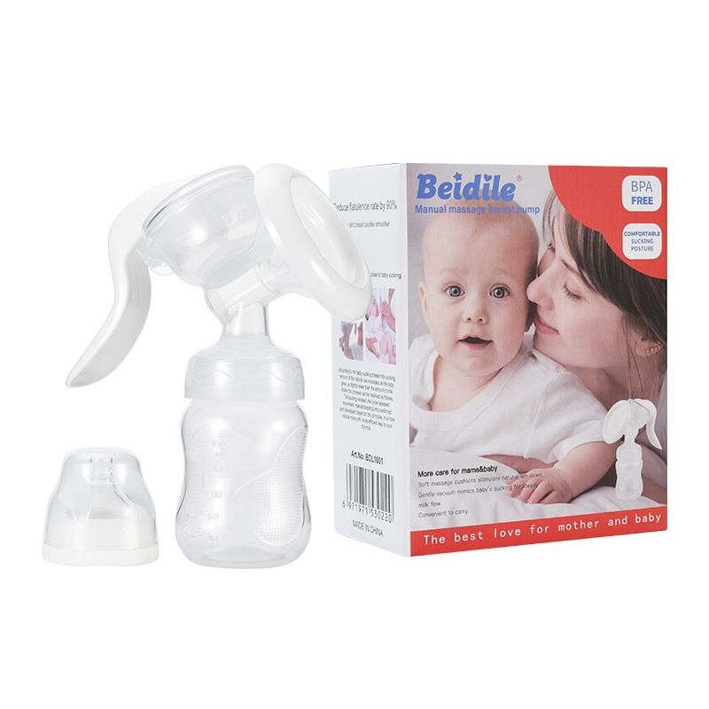 Manual Massage Breast Pump for New Moms