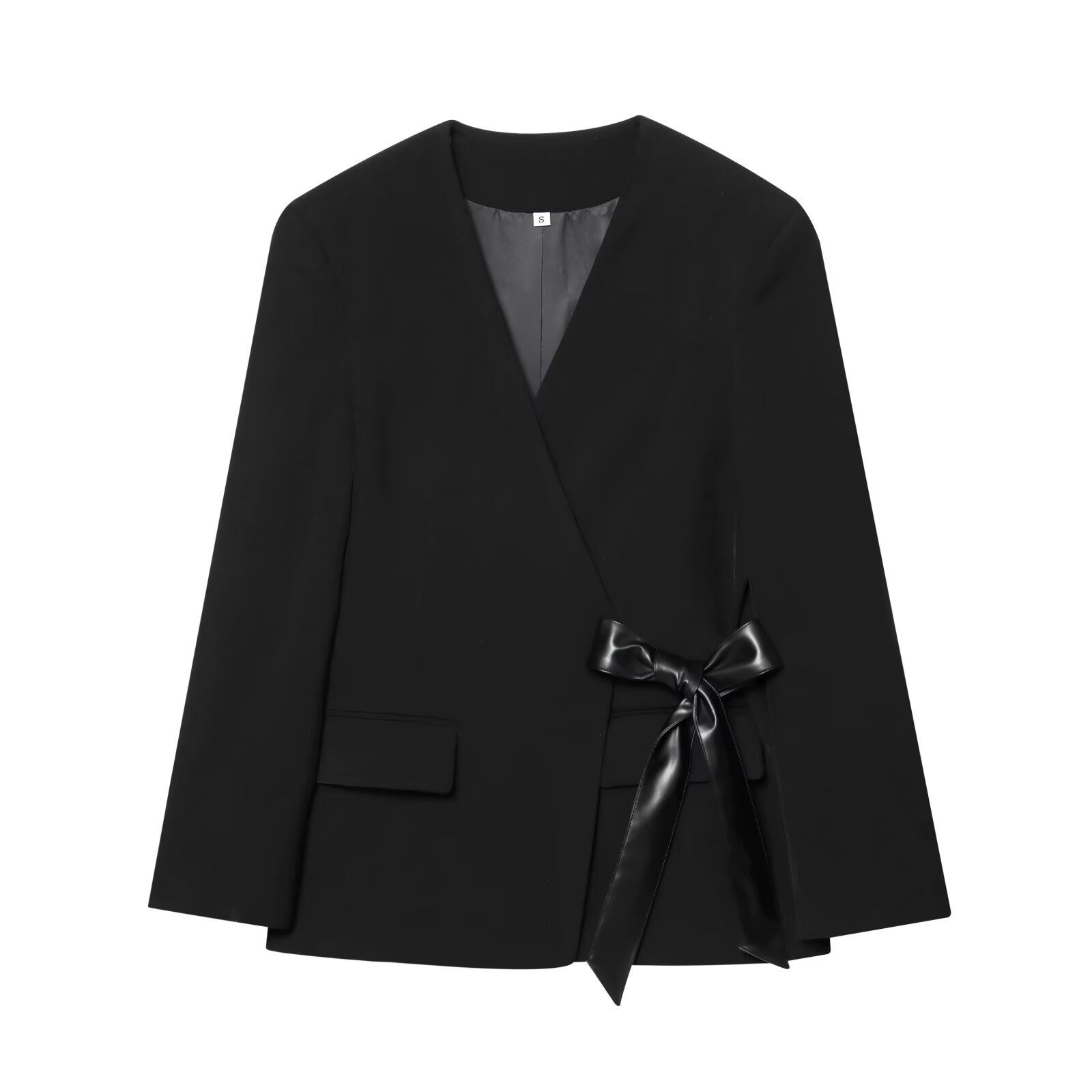 Robe blazer portefeuille, tailleur décontracté - Style européen chic et tendance KUN-00014