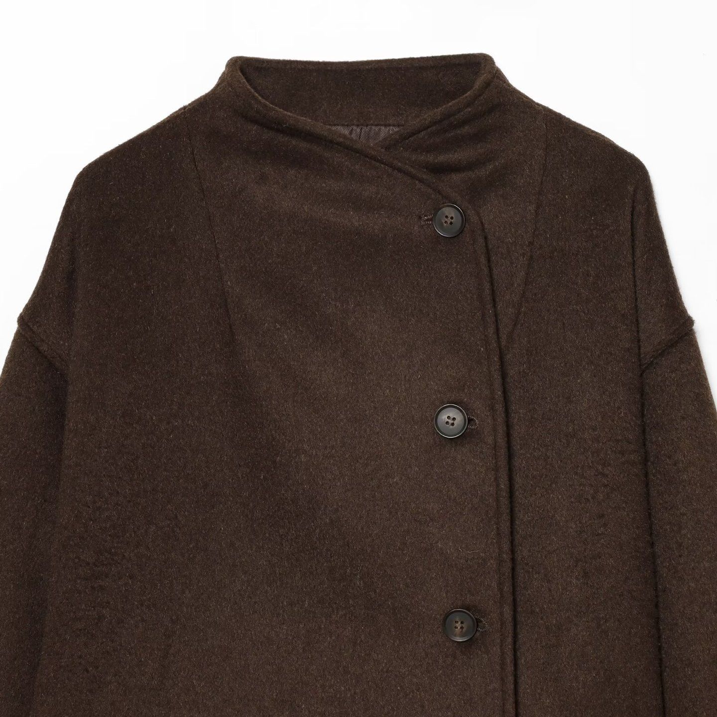 Women's Soft Double-Breasted Long Sleeve Jacket KUN-00051