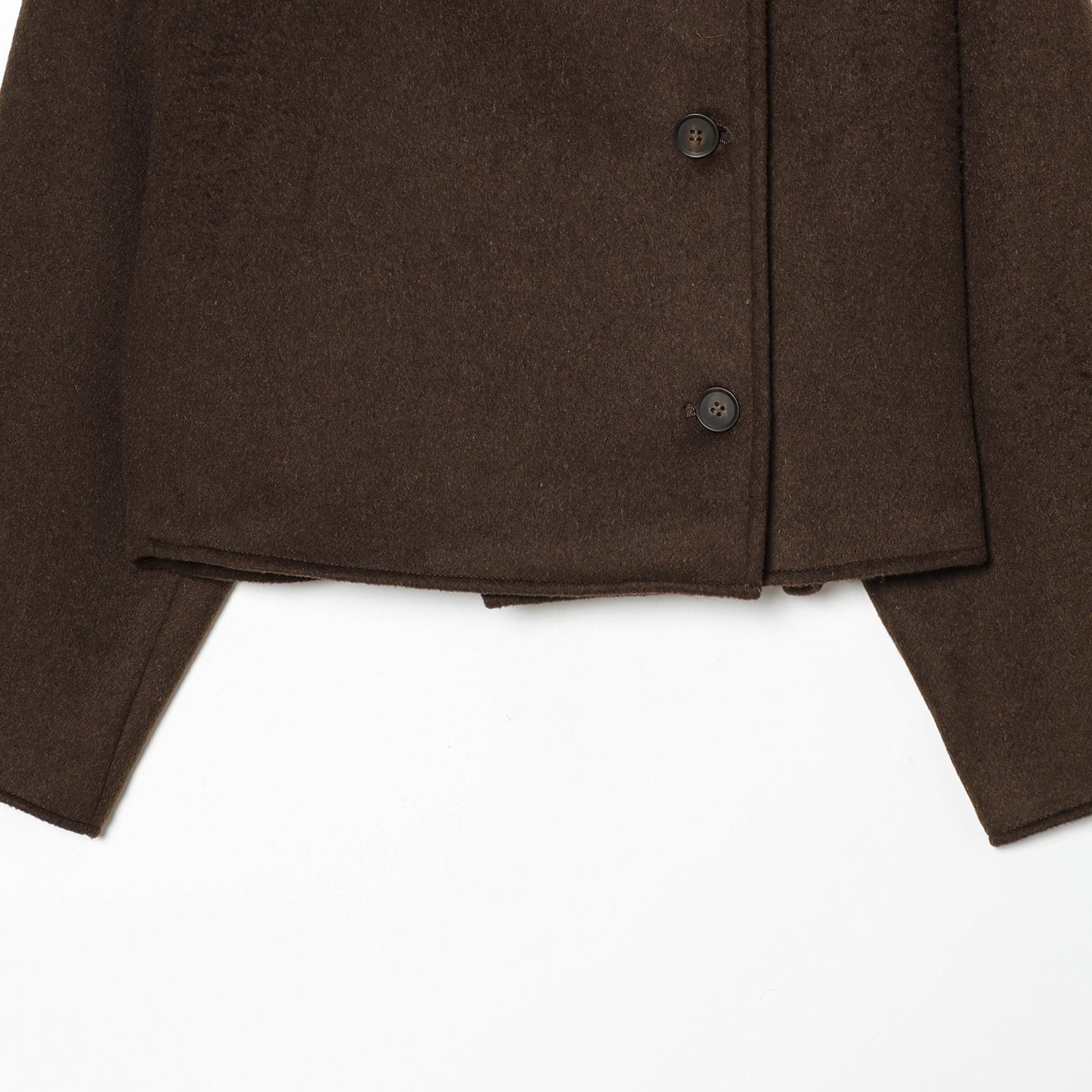 Women's Soft Double-Breasted Long Sleeve Jacket KUN-00051
