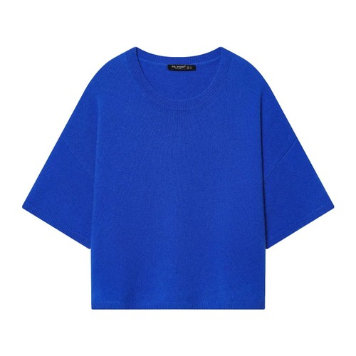 Wool Knit Sweater Wide Sleeve Crew Neck KUN-00008