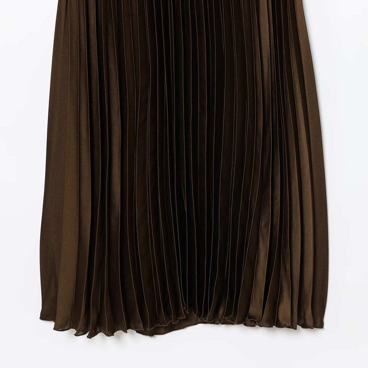 Abito midi plissettato da donna - Versatile stile europeo KUN-00065