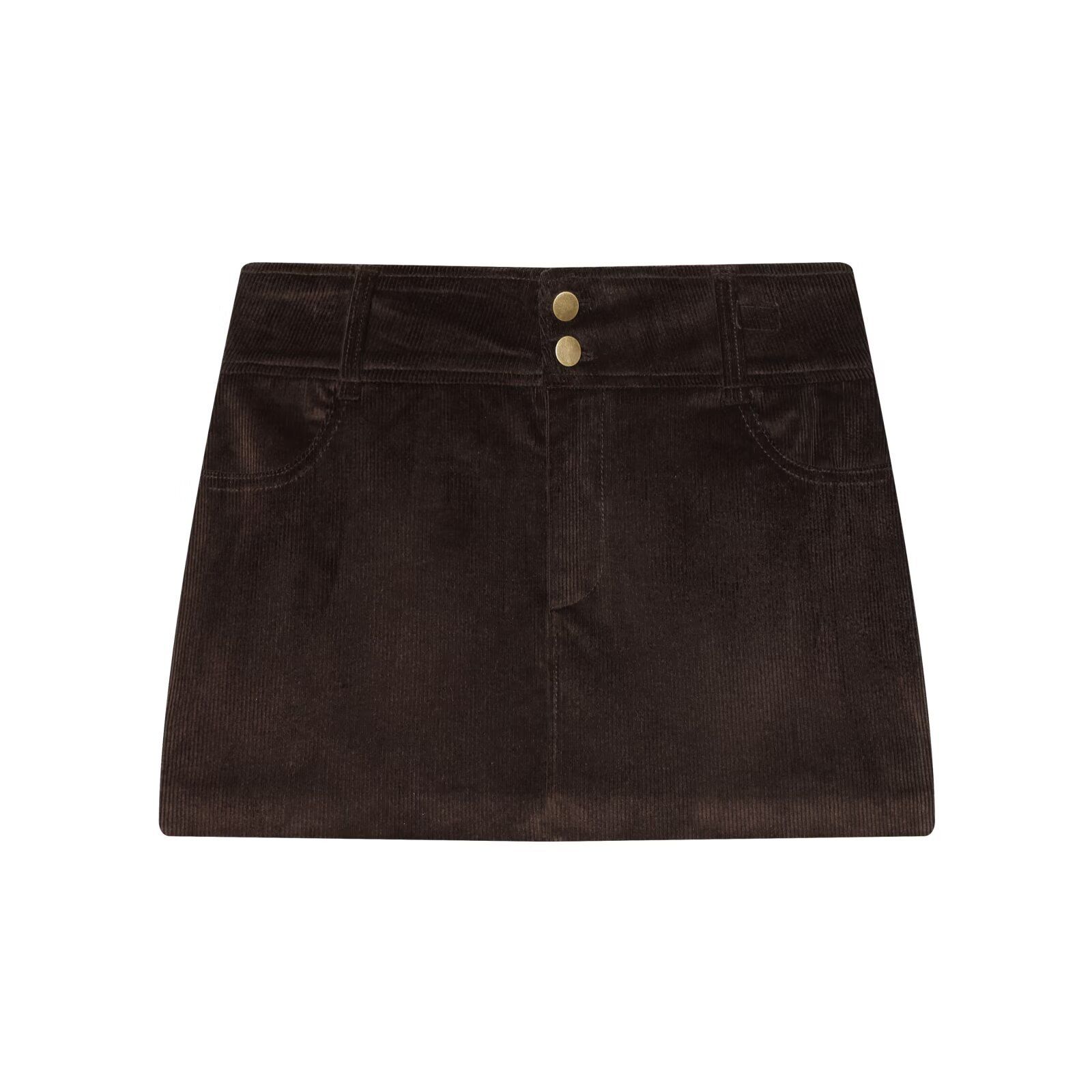 Corduroy Mini Skirt - Stylish & Versatile KUN-00028
