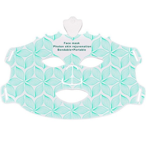 Masque facial de rajeunissement par photons LED 7 couleurs - Flexible et portable