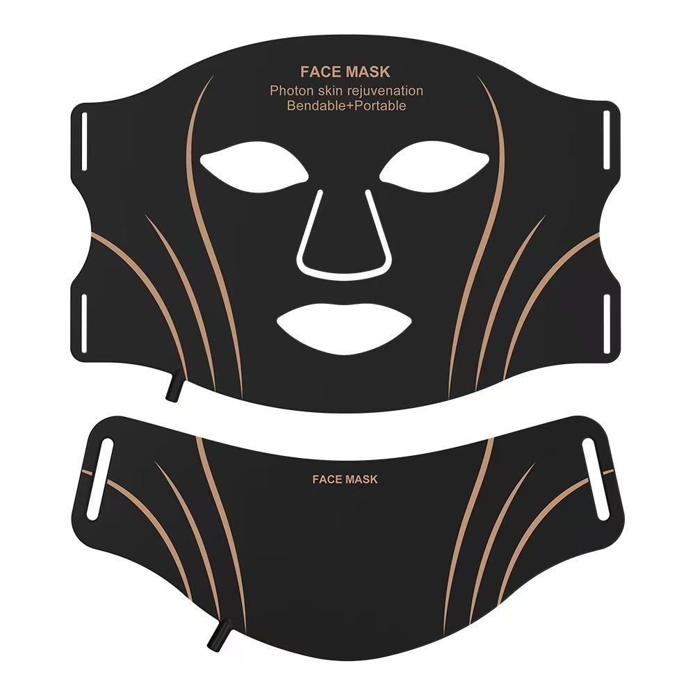 Ensemble de masques de rajeunissement de la peau par photons LED pour le visage et le cou