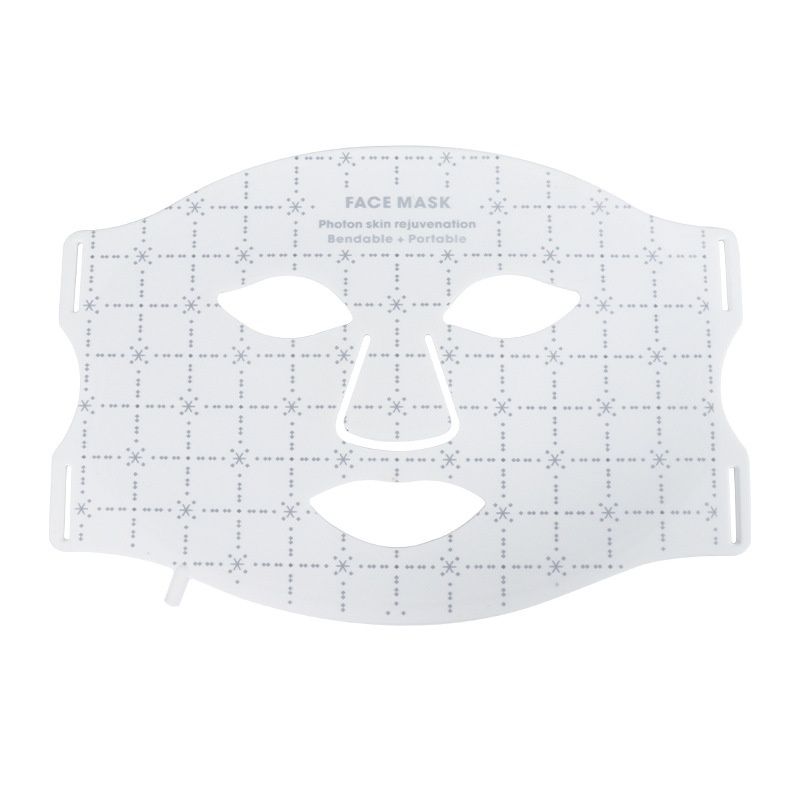 Masque facial de rajeunissement cutané par photons LED - Flexible et portable
