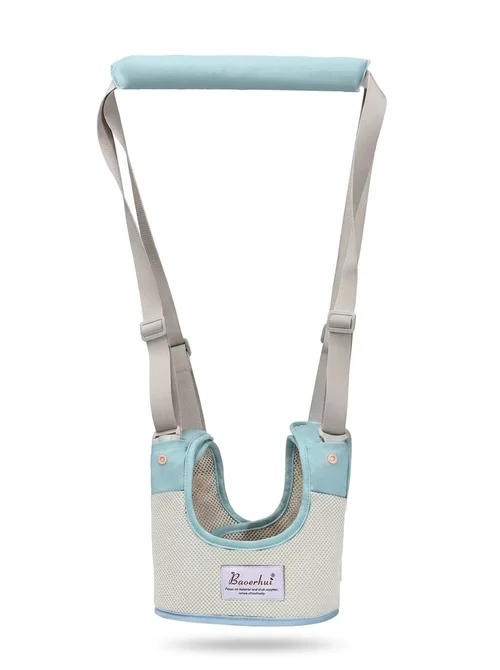 Imbracatura traspirante per imparare a camminare, ausilio per camminare regolabile con fibbia di sicurezza per neonati, ideale per gattonare e imparare a camminare.