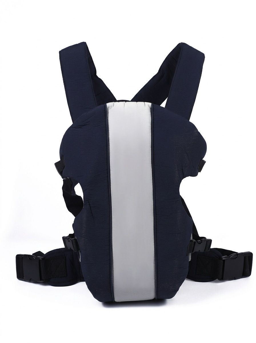 Adjustable Baby Carrier Sling Wrap, Ergonomic Hands-Free Infant Kangaroo Carrier with Padded Shoulder Straps and Support Waistband