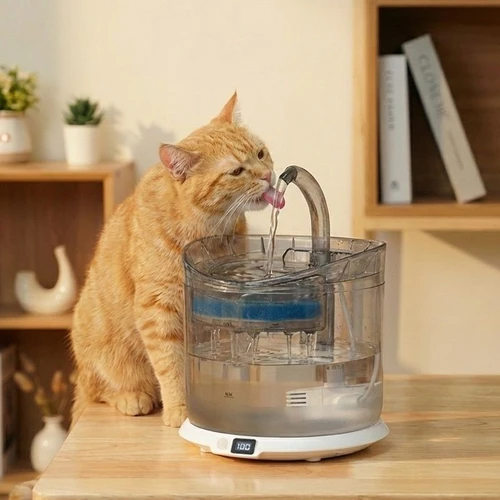 2L Automatic Pet Water Fountain with Triple Filtration - Model#WF060