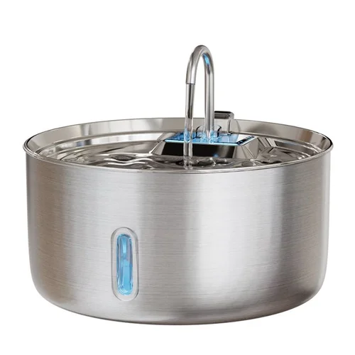 Distributore automatico di acqua per animali domestici in acciaio inox da 7 litri - Modello n. FT007