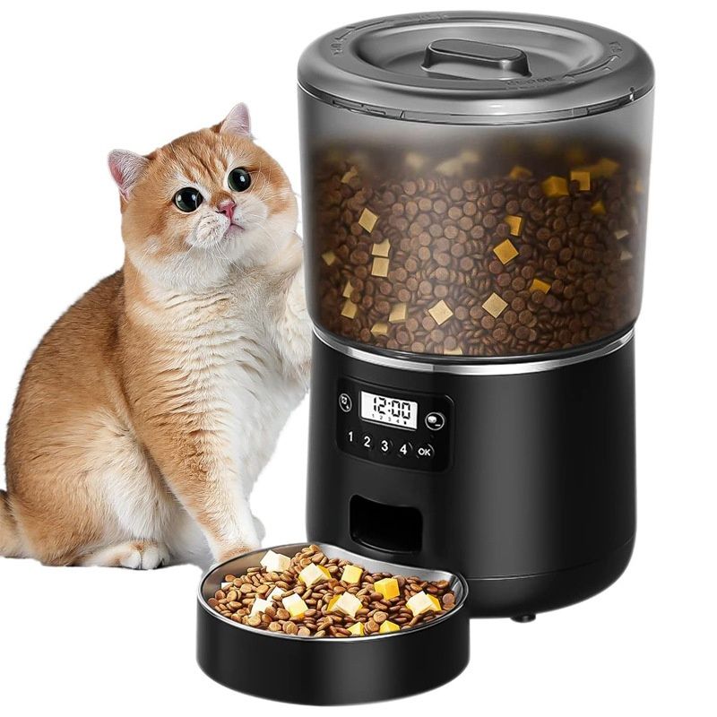 4L Smart Automatic Pet Feeder for Cats & Dogs