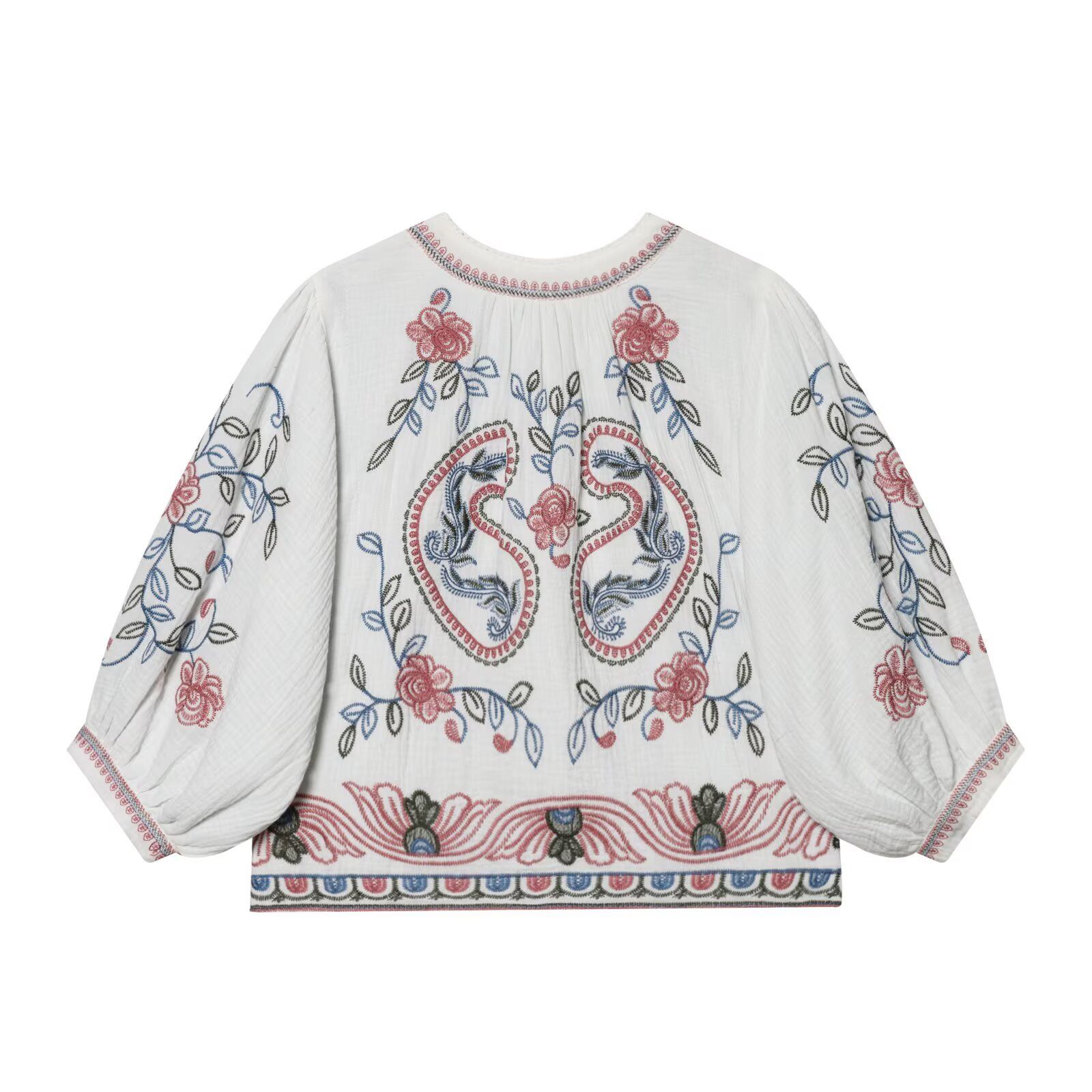 Embroidered Lace Cardigan - Bohemian Lightweight Jacket KUN-00002