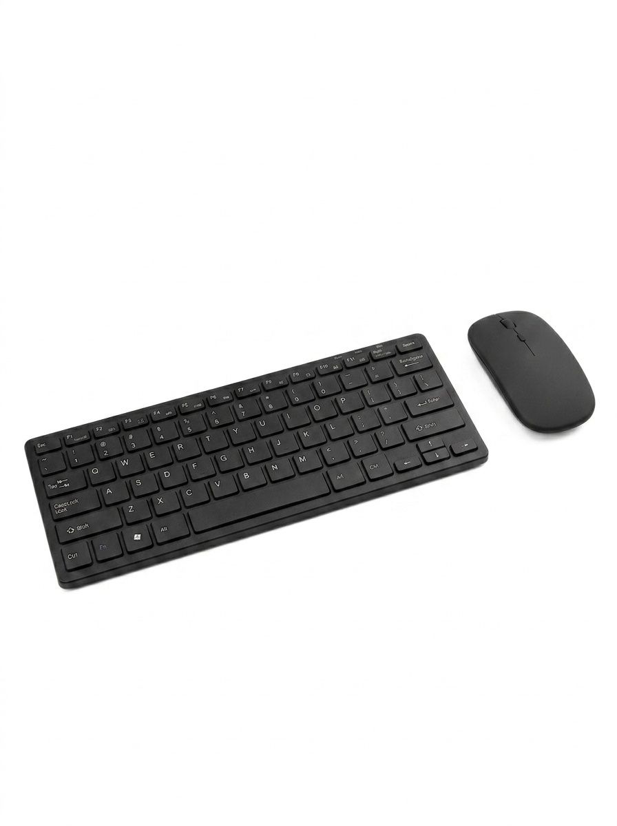 Rechargeable 2.4G Wireless Keyboard & Mouse Combo with Adjustable DPI