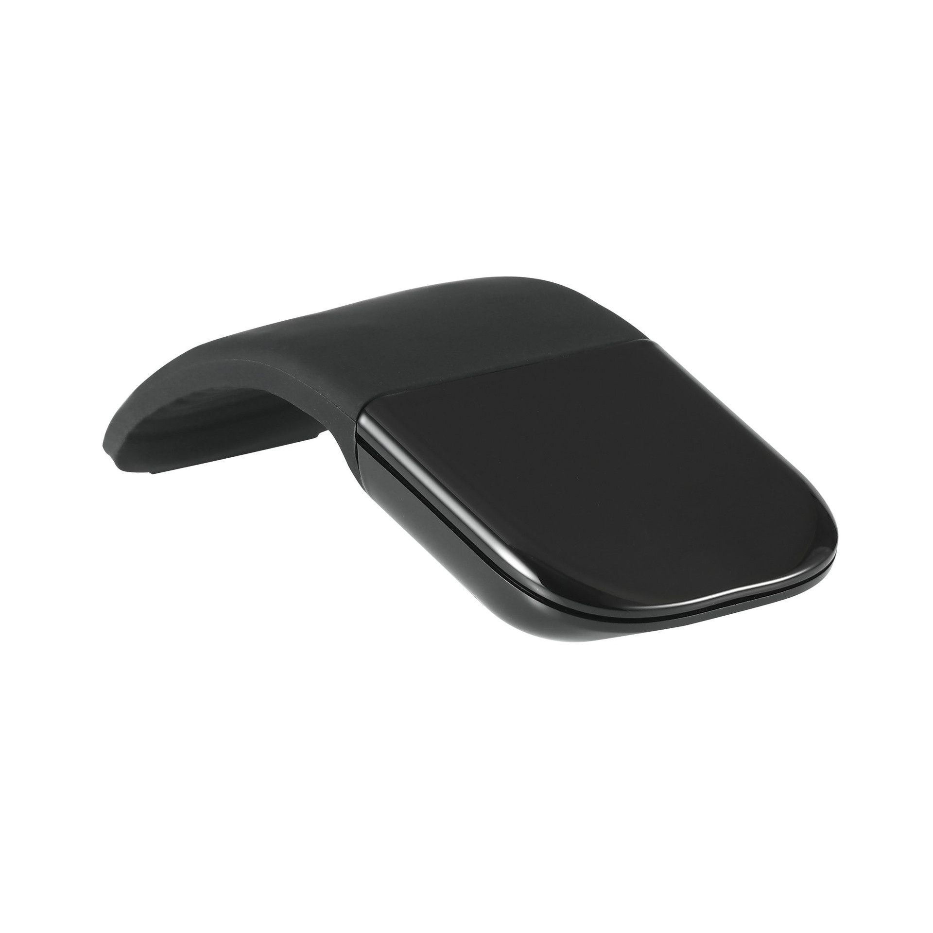 Souris Bluetooth 5.0 pliable ultra-fine, clics silencieux, autonomie de 1440 heures