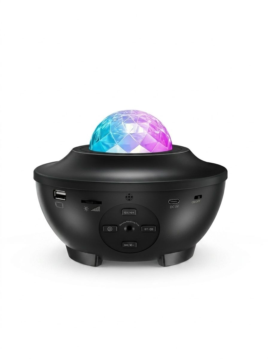 Galaxy Star Projector Night Light with Bluetooth Speaker