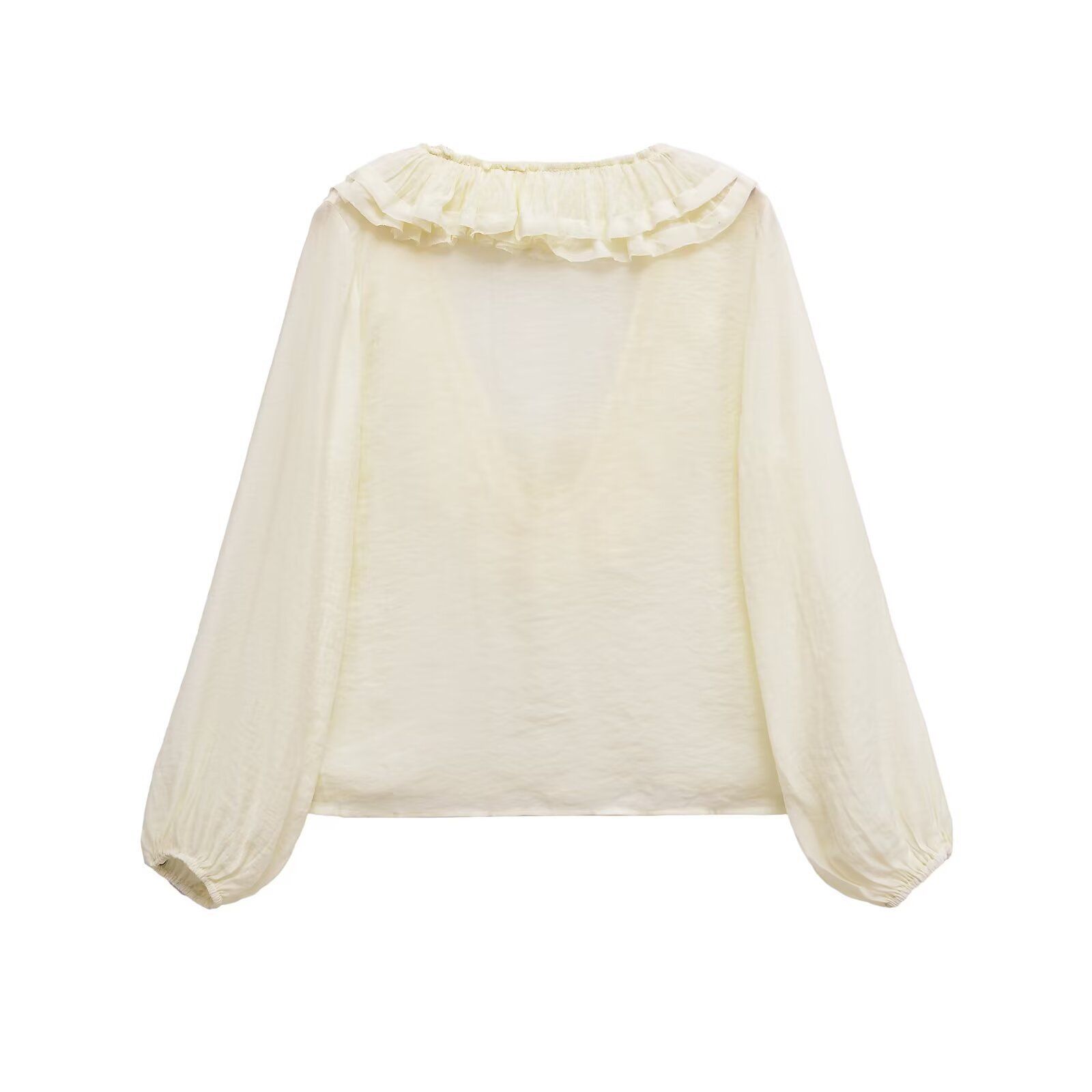 Women's Layered V-Neck Top - Stylish European Style KUN-00066