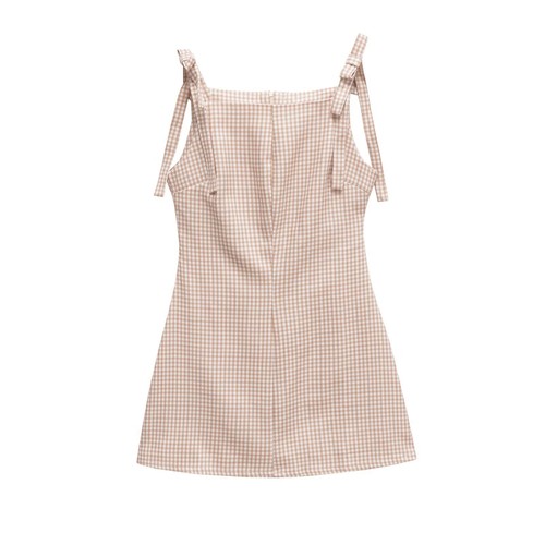 Women's Classic Bow Shoulder Dress - Versatile European Style KUN-00087