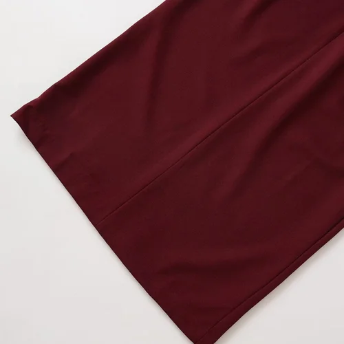 Sleeveless Midi Dress - European Style Waist Tie Fashion KUN-00085