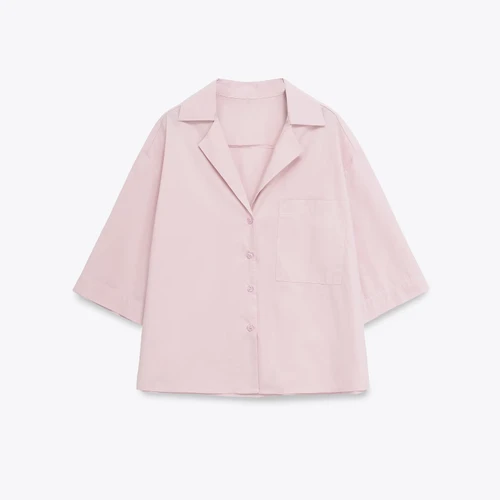 Conjunto de top y pantalón informal chic para mujer - Estilo minimalista KUN-00083