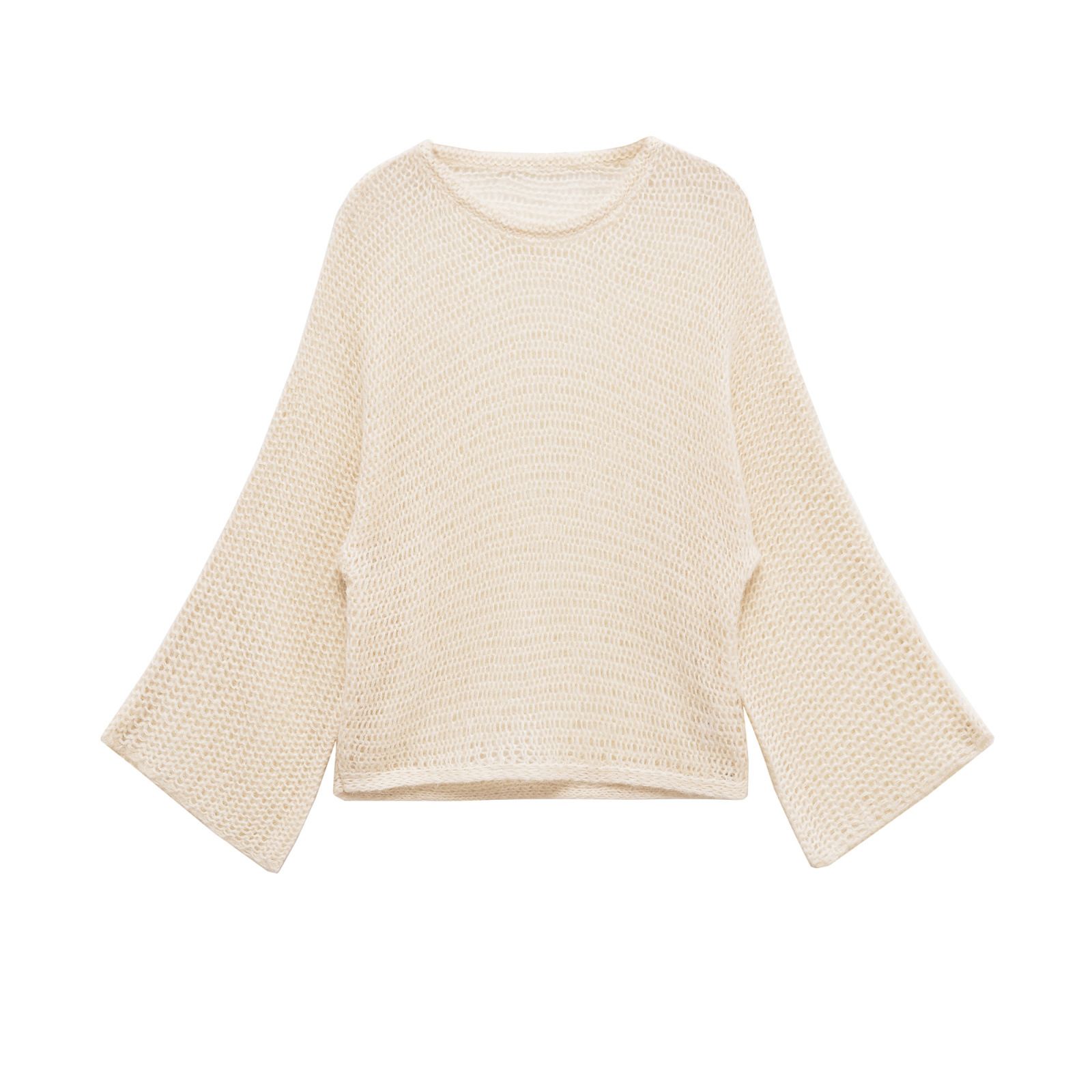 Knit Sweater Pullover - European Chic Athleisure Style KUN-00056