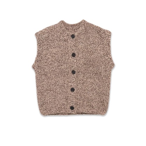 Knit Vest Top - European Style Sleeveless Sweater KUN-00017