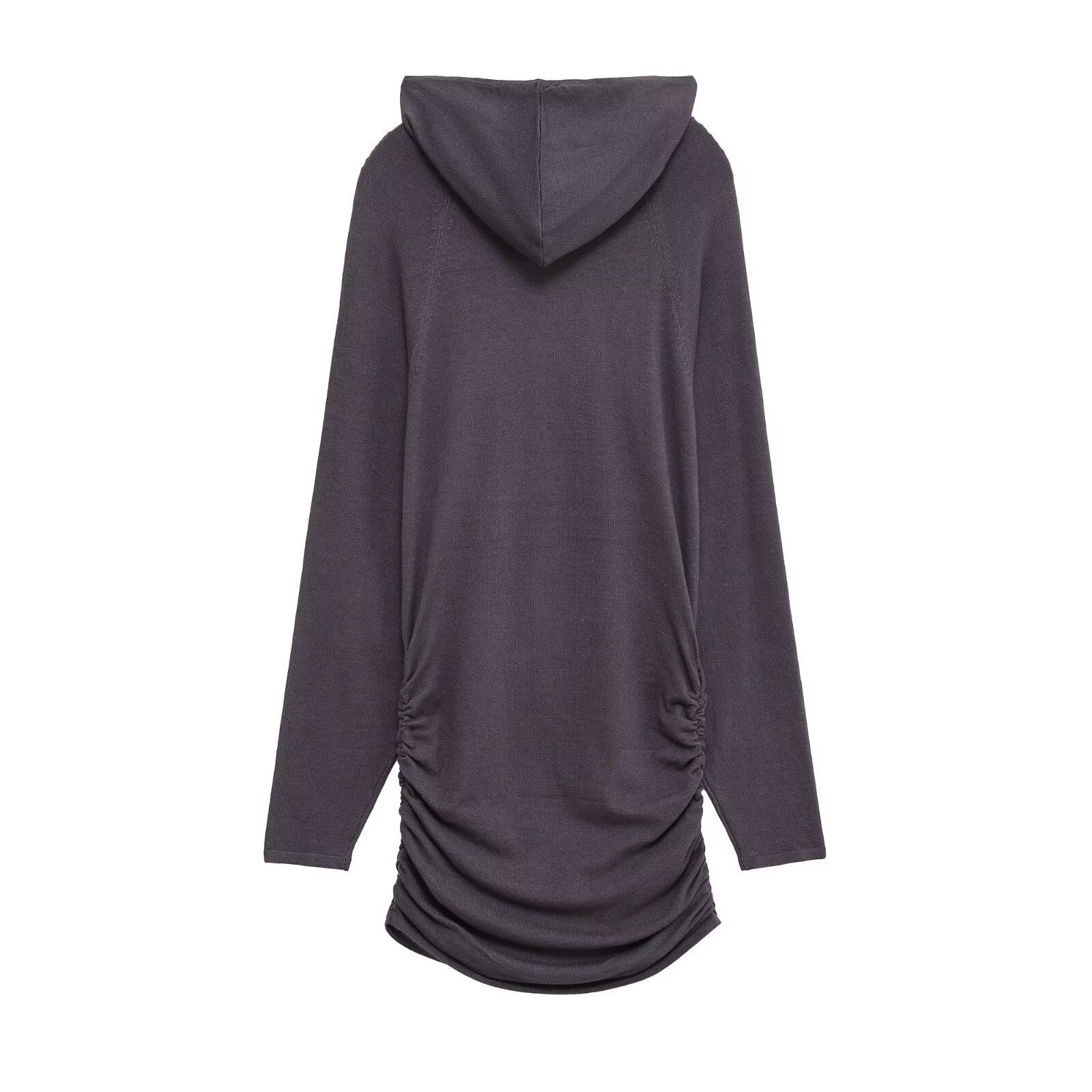 Abito con cappuccio in maglia a maniche lunghe - Stile chic europeo KUN-00090