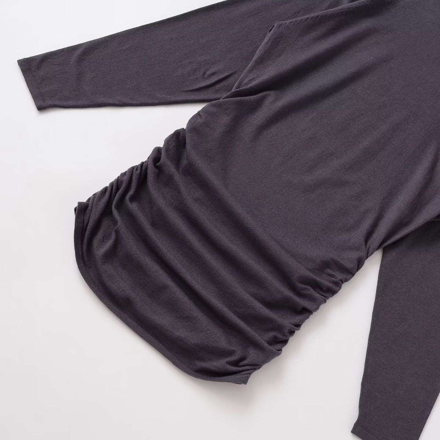 Abito con cappuccio in maglia a maniche lunghe - Stile chic europeo KUN-00090