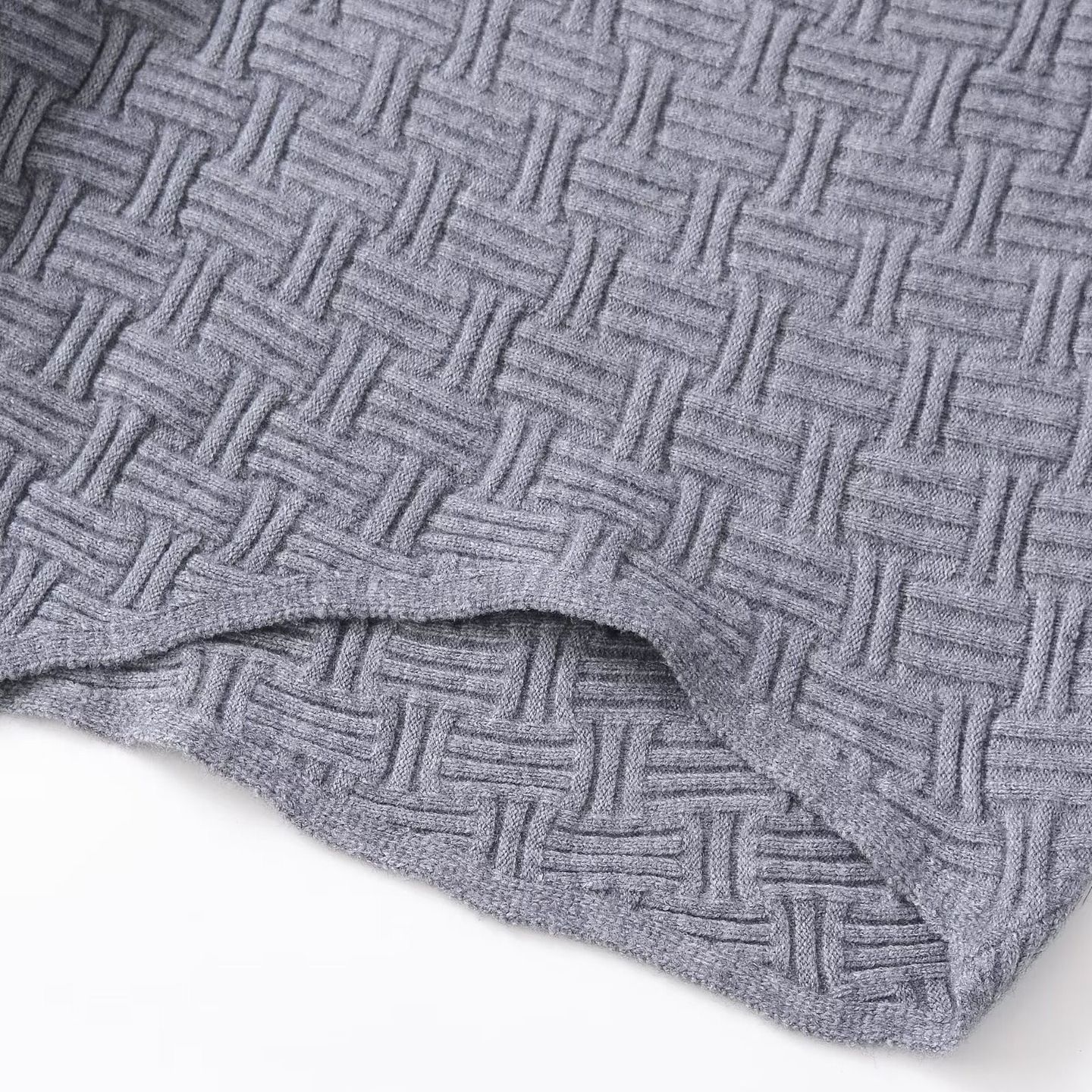 Maglia monospalla asimmetrica testurizzata KUN-00093