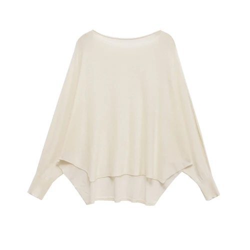 Suéter informal de punto para mujer, estilo europeo, KUN-00117