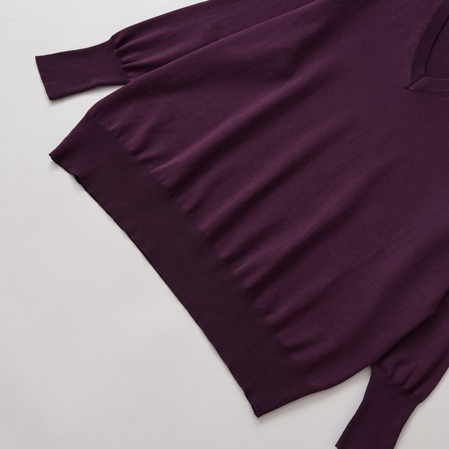 Suéter de punto de lana - Oversize y elegante KUN-00025