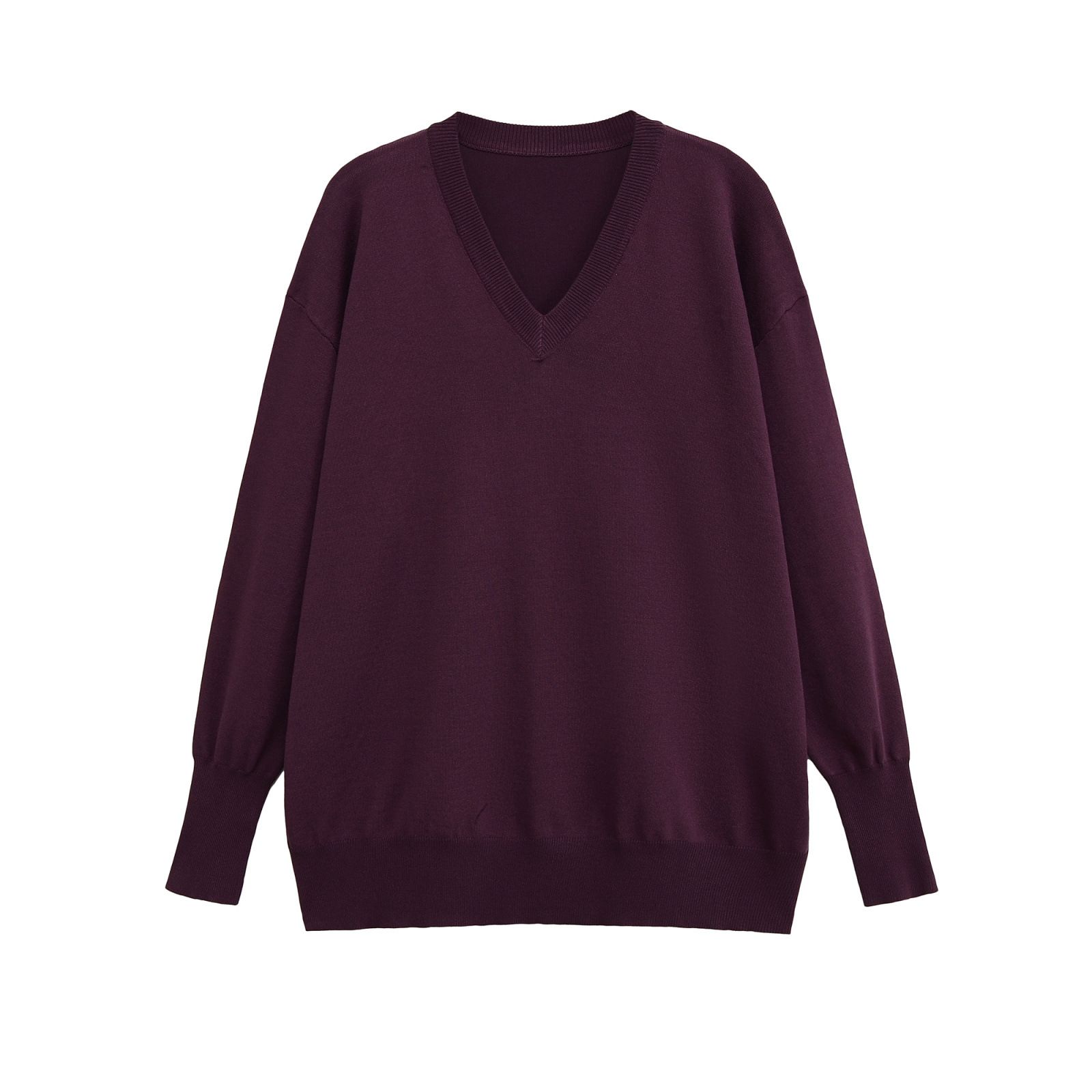 Wool Knit Sweater - Oversized & Stylish KUN-00025