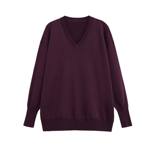 Suéter de punto de lana - Oversize y elegante KUN-00025