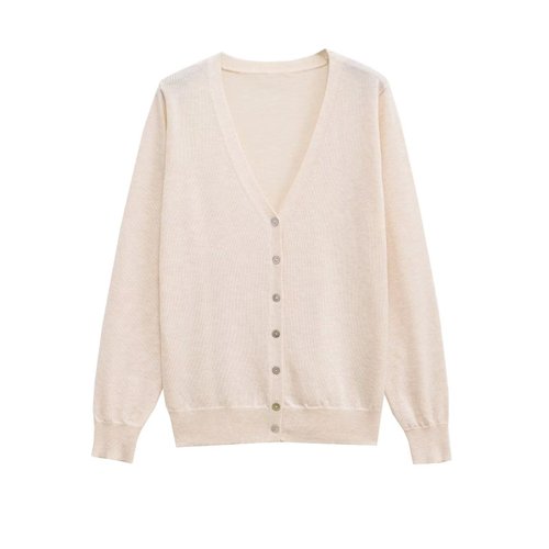 Wool Blend V-Neck Jacket - Chic & Versatile Outerwear KUN-00072