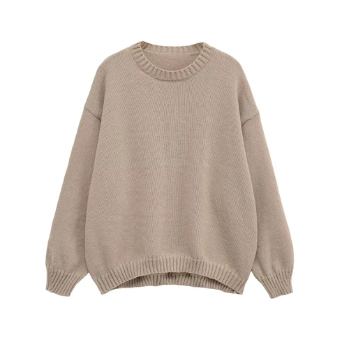 Knit Sweater Loose Fit Casual Chic Top KUN-00051