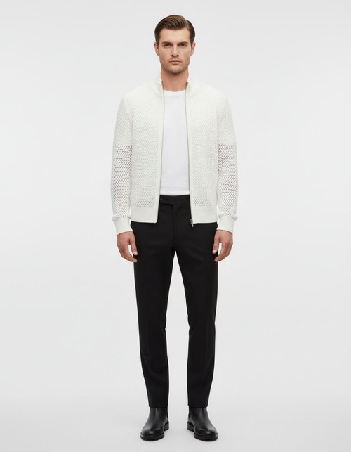 Chaqueta de invierno informal de color liso y corte holgado