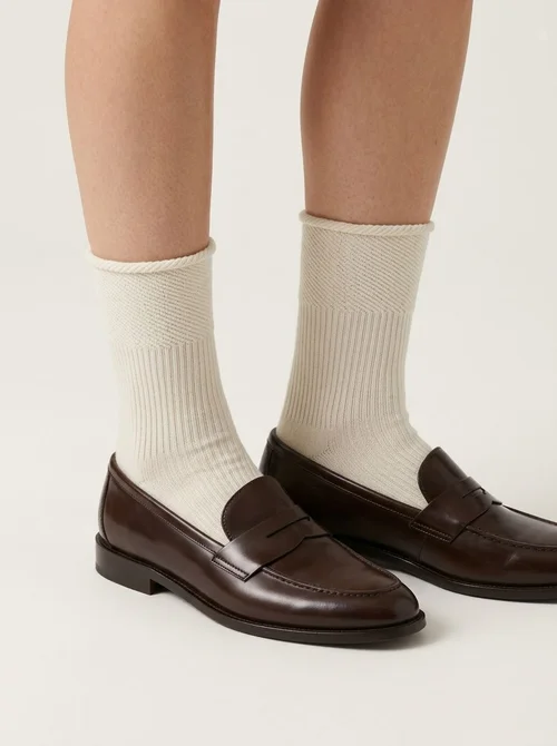 Women's Textured Slouch Crew Socks