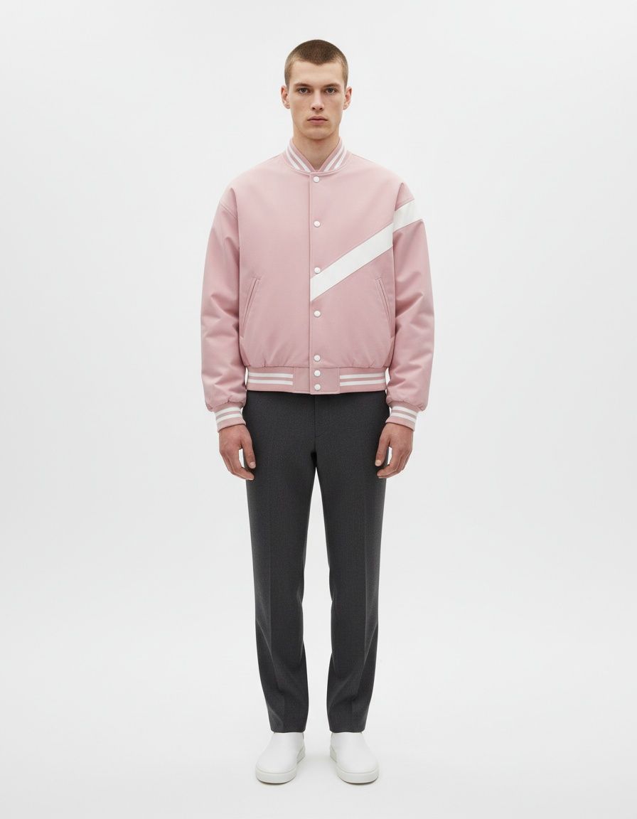 Single-Breasted Casual Lapel Jacket with Breathable Fit for Men's Autumn Wear