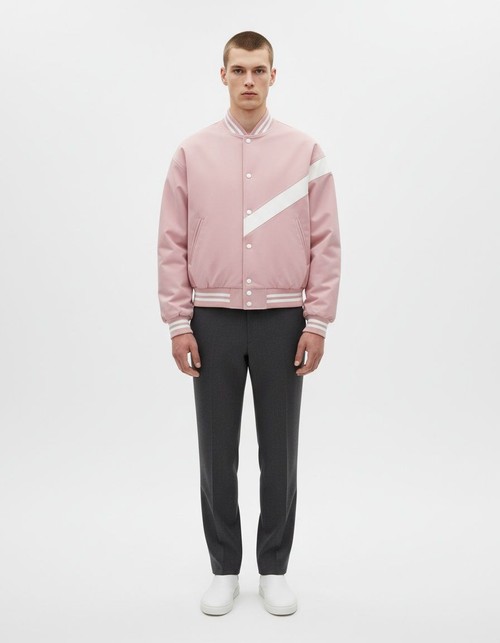 Single-Breasted Casual Lapel Jacket with Breathable Fit for Men's Autumn Wear