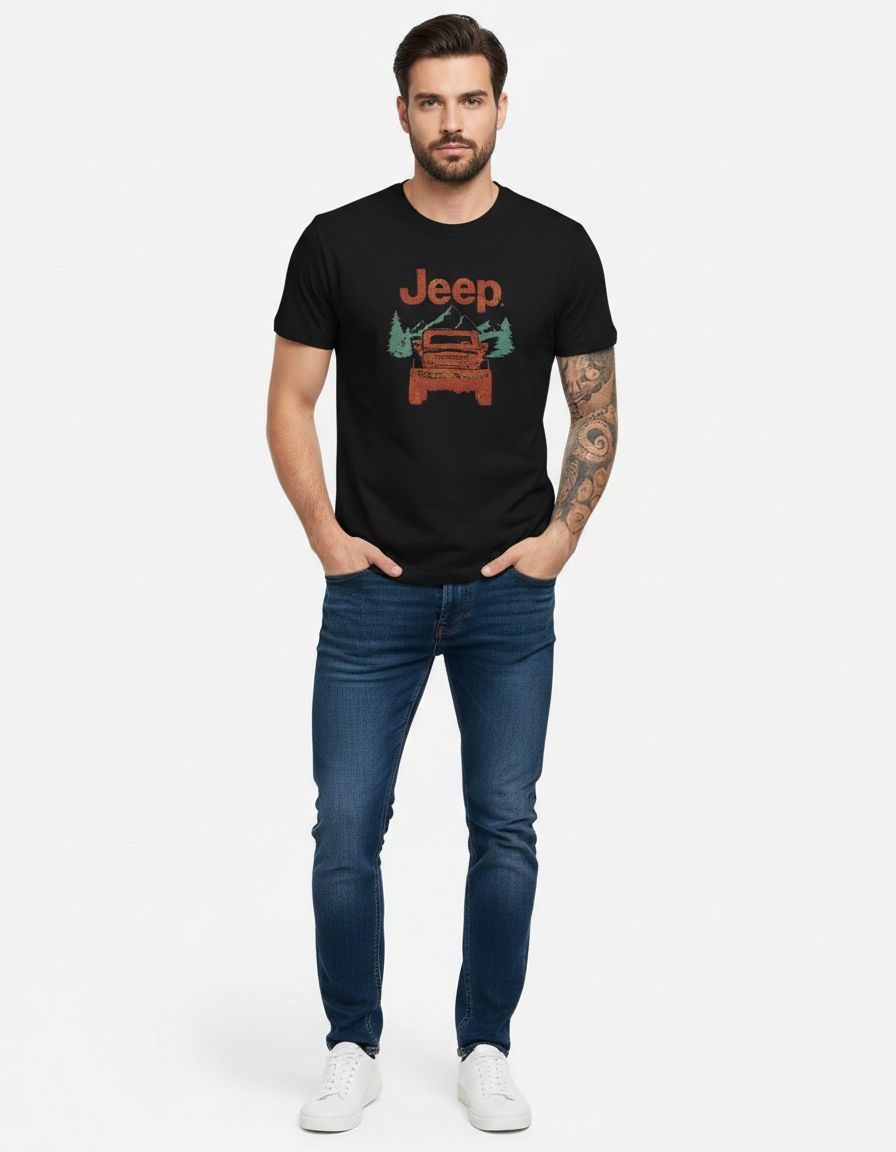 Loose Fit Letter Print Summer T-Shirt with Breathable Street Style for Men's Casual Wear