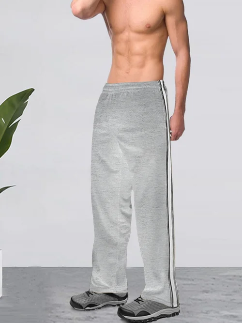 Pantaloni sportivi da uomo modello jogger - Vestibilità slim alla moda NDF-00039