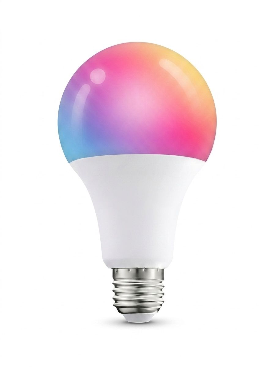 Smart RGB LED Bulb WiFi Dimmable Works with Alexa and Google Home