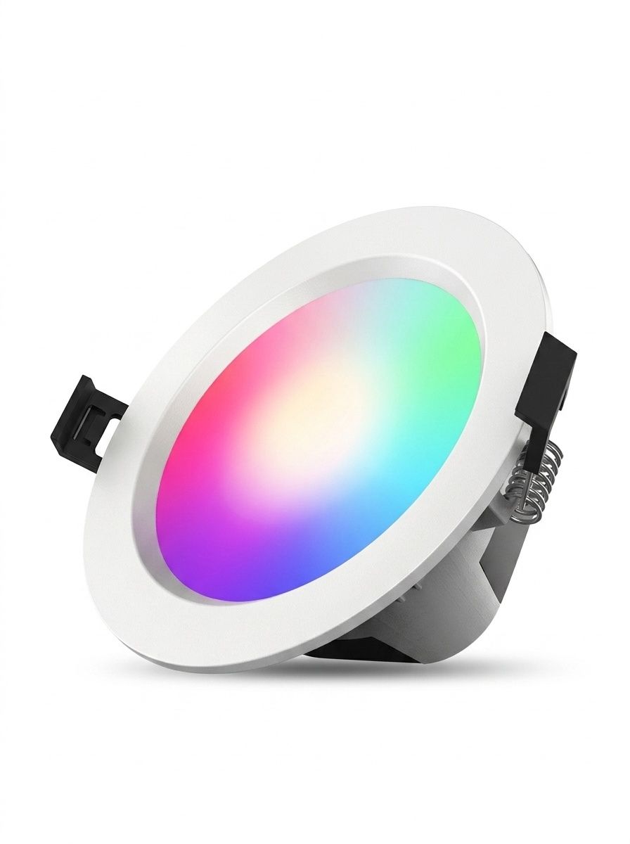 Smart RGB CCT LED Downlight Dimmable Bluetooth Mesh Light